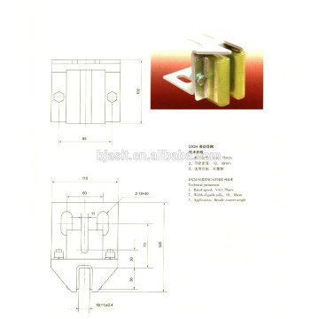 Chaussure de guidage coulissante DX24